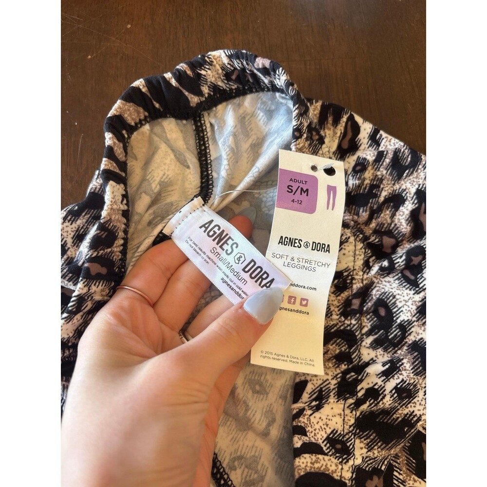 Leggings animal print cheetah leopard zebra snake skin casual spring woman's NEW - Picture 3 of 3